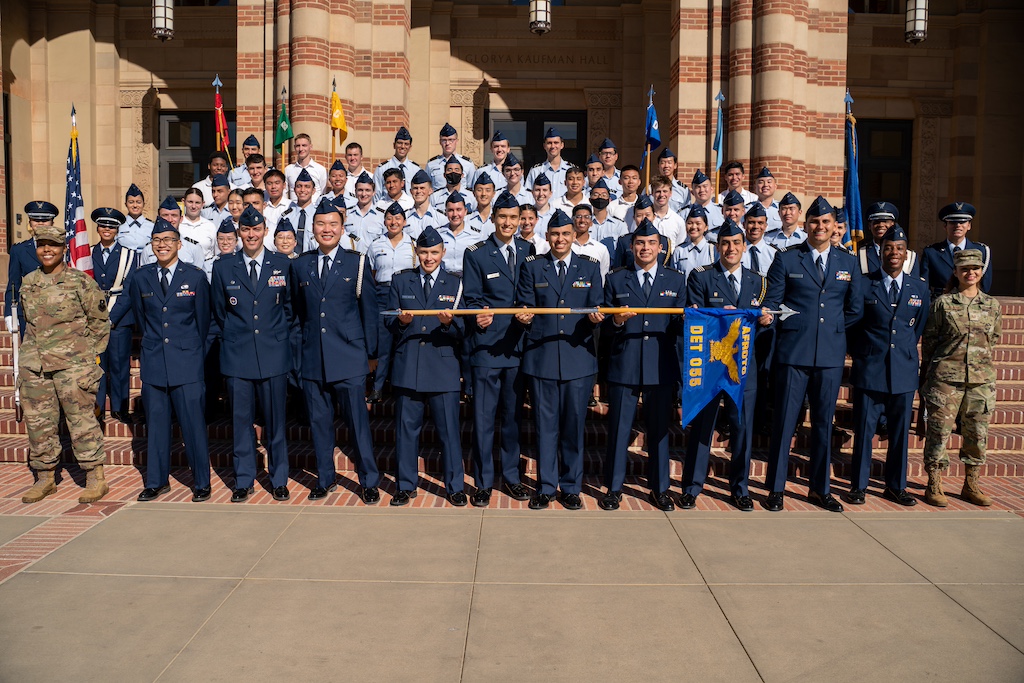 UCLA AFROTC group photo