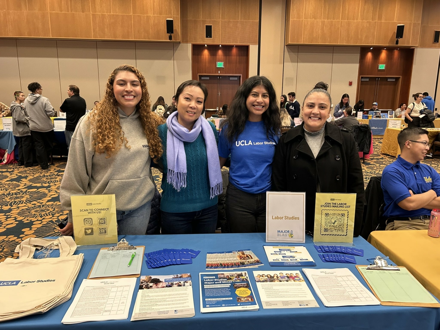 UCLA Labor Studies staff group photo