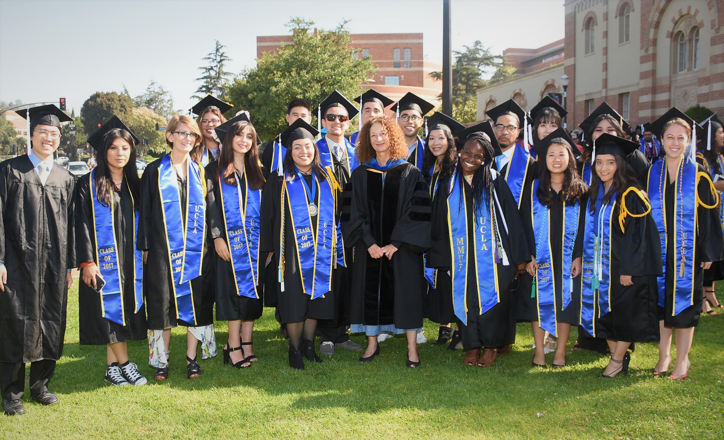 UCLA Sociology Commencement group photo