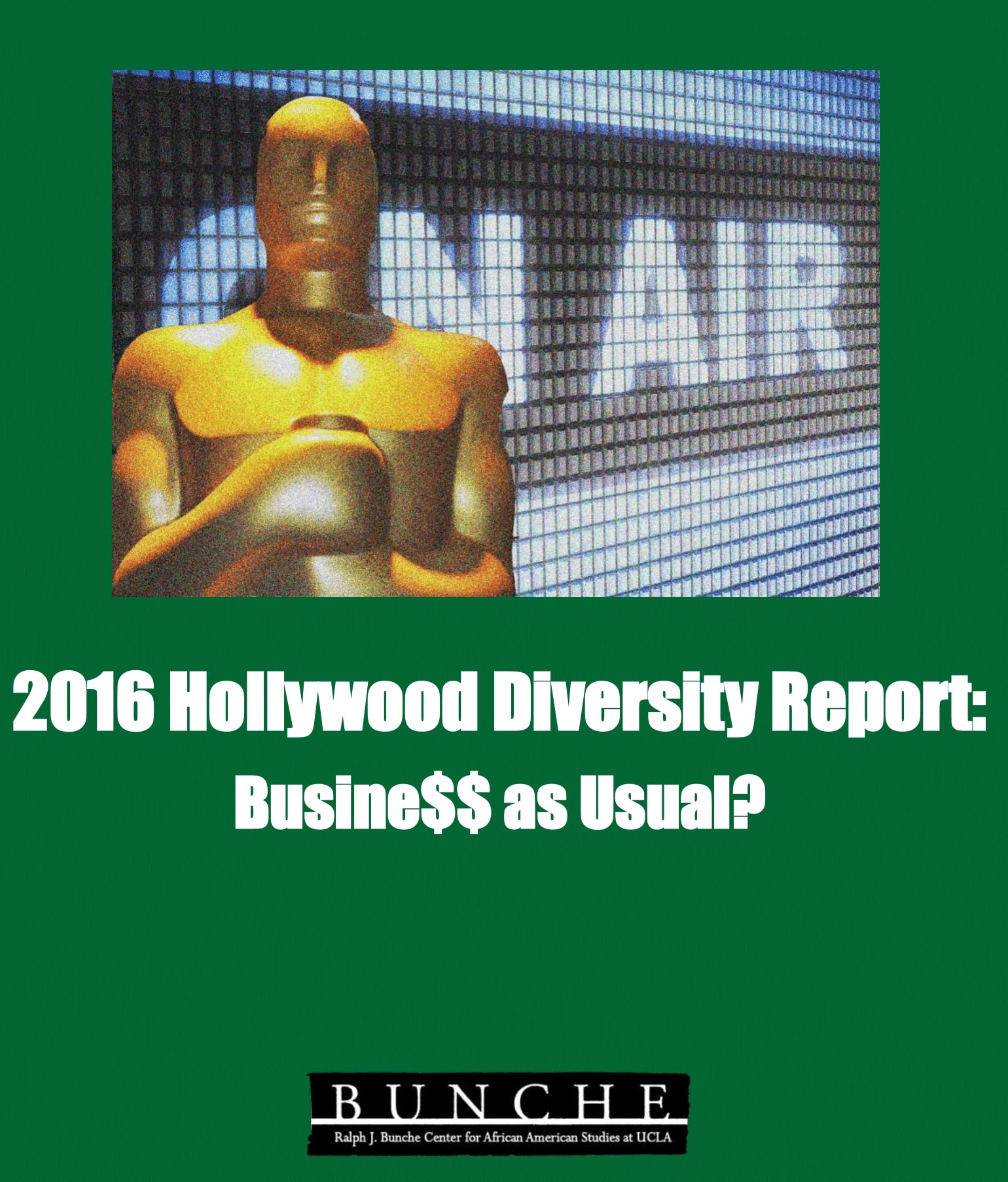 Hollywood Diversity Report 2016: Business As Usual?